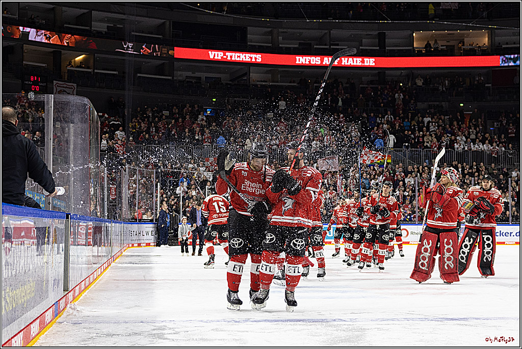 PENNY DEL;  Koelner Haie - Bietigheim Steelers; Koeln, 22.01.2023
